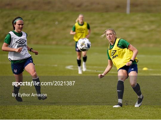 Republic of Ireland Women Training Session Republic of Ireland Women Training Session