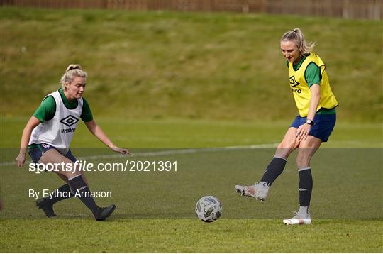 Republic of Ireland Women Training Session Republic of Ireland Women Training Session
