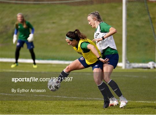 Republic of Ireland Women Training Session Republic of Ireland Women Training Session