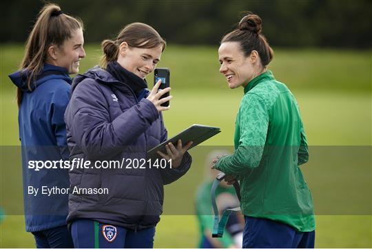 Republic of Ireland Women Training Session Republic of Ireland Women Training Session