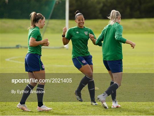 Republic of Ireland Women Training Session Republic of Ireland Women Training Session