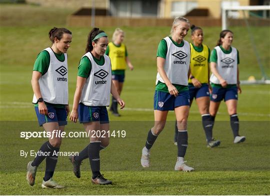 Republic of Ireland Women Training Session Republic of Ireland Women Training Session
