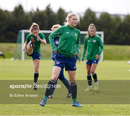 Republic of Ireland Women Training Session Republic of Ireland Women Training Session