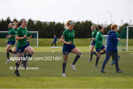 Republic of Ireland Women Training Session Republic of Ireland Women Training Session