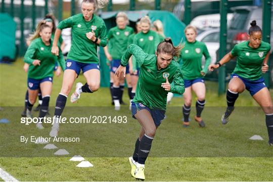 Republic of Ireland Women Training Session Republic of Ireland Women Training Session