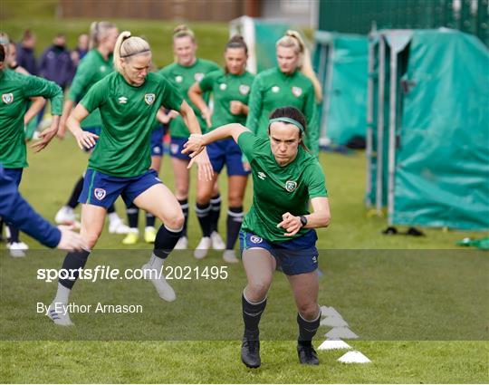 Republic of Ireland Women Training Session Republic of Ireland Women Training Session