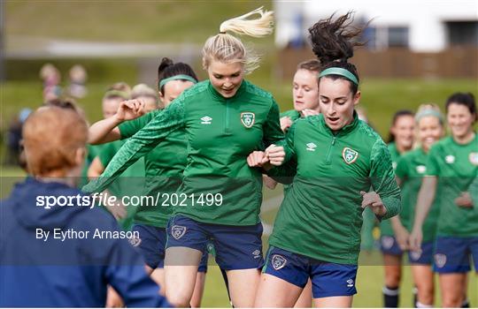 Republic of Ireland Women Training Session Republic of Ireland Women Training Session