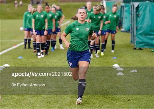Republic of Ireland Women Training Session Republic of Ireland Women Training Session