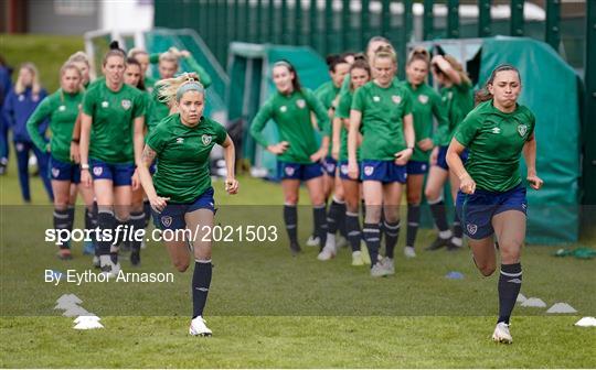 Republic of Ireland Women Training Session Republic of Ireland Women Training Session