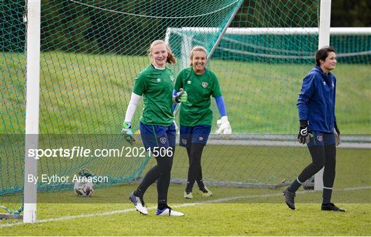 Republic of Ireland Women Training Session Republic of Ireland Women Training Session