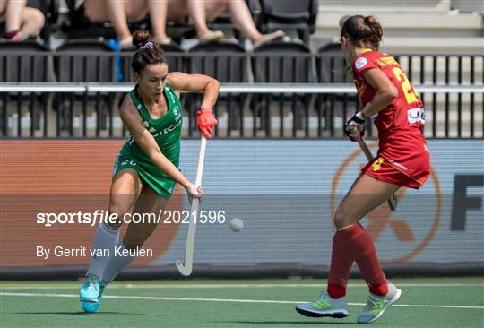 Ireland v Spain - Women's EuroHockey Championships - Pool A Ireland v Spain - Women's EuroHockey Championships - Pool A