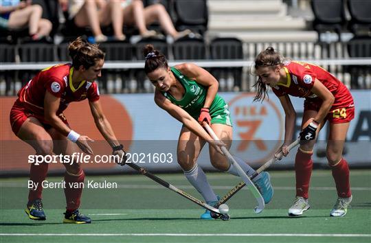 Ireland v Spain - Women's EuroHockey Championships - Pool A Ireland v Spain - Women's EuroHockey Championships - Pool A