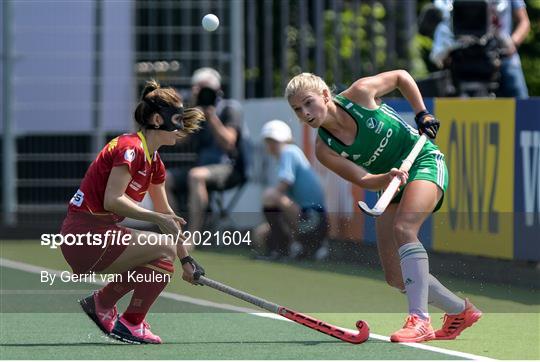 Ireland v Spain - Women's EuroHockey Championships - Pool A Ireland v Spain - Women's EuroHockey Championships - Pool A