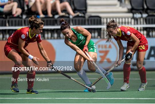 Ireland v Spain - Women's EuroHockey Championships - Pool A Ireland v Spain - Women's EuroHockey Championships - Pool A