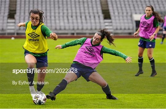 Republic of Ireland Women Training Session Republic of Ireland Women Training Session