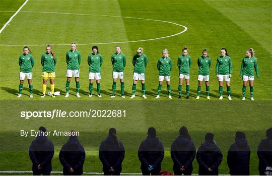 Iceland v Republic of Ireland - Women's International Friendly