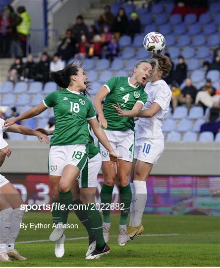 Iceland v Republic of Ireland - Women's International Friendly