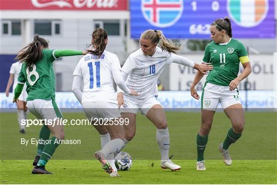 Iceland v Republic of Ireland - Women's International Friendly