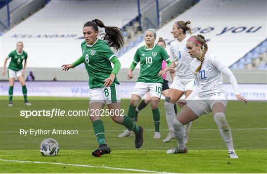 Iceland v Republic of Ireland - Women's International Friendly
