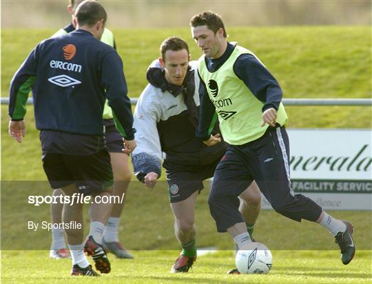 Irish Soccer training