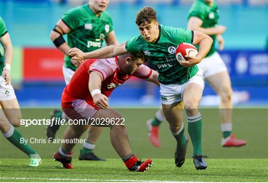 Wales v Ireland - U20 Six Nations Rugby Championship