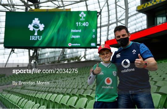 Ireland v Japan - International Rugby Friendly