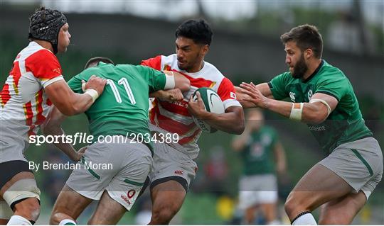 Ireland v Japan - International Rugby Friendly Ireland v Japan - International Rugby Friendly