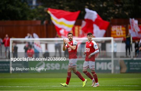 St Patrick's Athletic v Derry City - SSE Airtricity League Premier Division St Patrick's Athletic v Derry City - SSE Airtricity League Premier Division