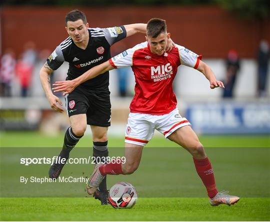 St Patrick's Athletic v Derry City - SSE Airtricity League Premier Division