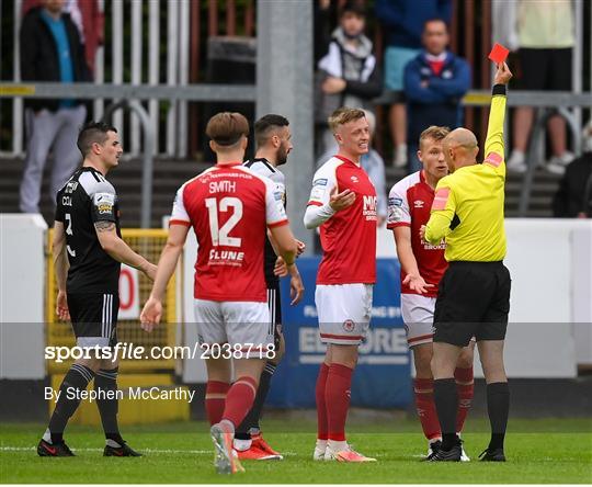 St Patrick's Athletic v Derry City - SSE Airtricity League Premier Division St Patrick's Athletic v Derry City - SSE Airtricity League Premier Division