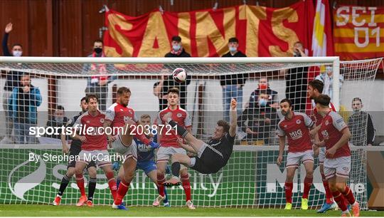 St Patrick's Athletic v Derry City - SSE Airtricity League Premier Division St Patrick's Athletic v Derry City - SSE Airtricity League Premier Division