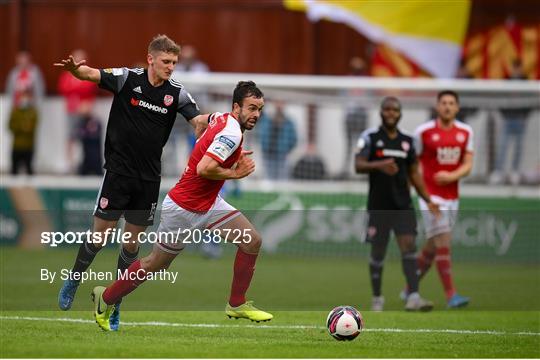 St Patrick's Athletic v Derry City - SSE Airtricity League Premier Division