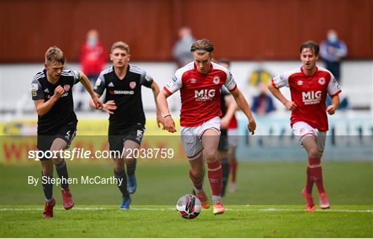 St Patrick's Athletic v Derry City - SSE Airtricity League Premier Division St Patrick's Athletic v Derry City - SSE Airtricity League Premier Division