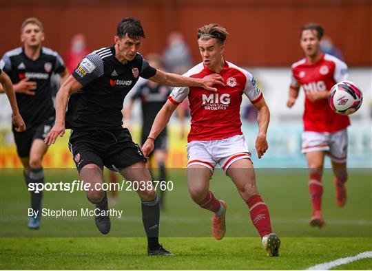 St Patrick's Athletic v Derry City - SSE Airtricity League Premier Division St Patrick's Athletic v Derry City - SSE Airtricity League Premier Division