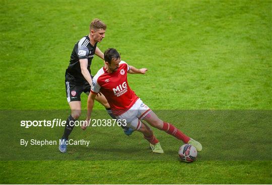 St Patrick's Athletic v Derry City - SSE Airtricity League Premier Division St Patrick's Athletic v Derry City - SSE Airtricity League Premier Division