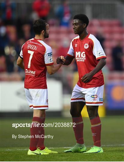 St Patrick's Athletic v Derry City - SSE Airtricity League Premier Division St Patrick's Athletic v Derry City - SSE Airtricity League Premier Division