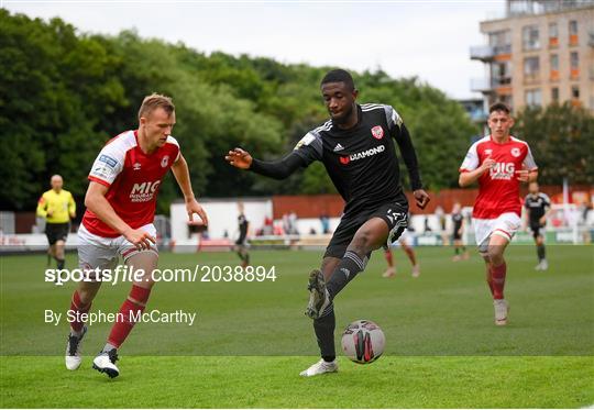 St Patrick's Athletic v Derry City - SSE Airtricity League Premier Division St Patrick's Athletic v Derry City - SSE Airtricity League Premier Division