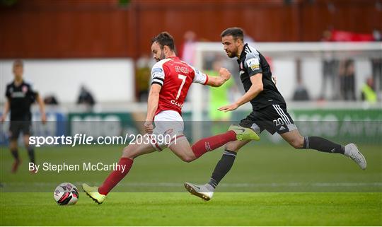 St Patrick's Athletic v Derry City - SSE Airtricity League Premier Division St Patrick's Athletic v Derry City - SSE Airtricity League Premier Division