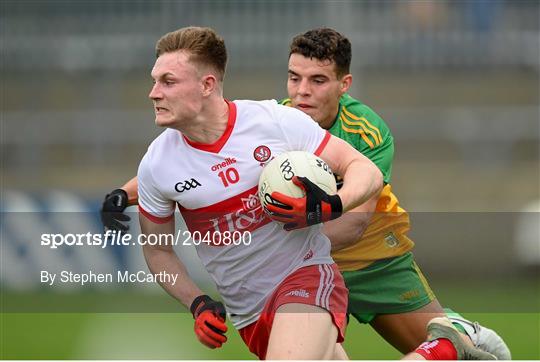 Derry v Donegal - Ulster GAA Football Senior Championship Quarter-Final Derry v Donegal - Ulster GAA Football Senior Championship Quarter-Final