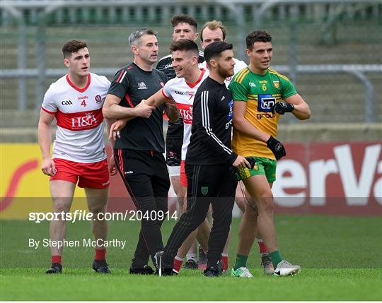 Derry v Donegal - Ulster GAA Football Senior Championship Quarter-Final Derry v Donegal - Ulster GAA Football Senior Championship Quarter-Final