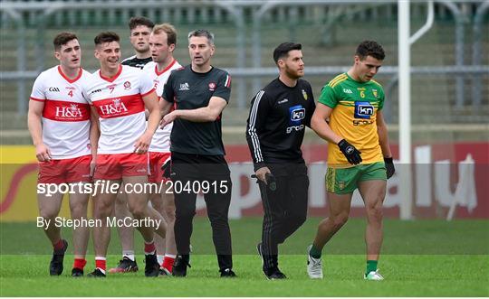 Derry v Donegal - Ulster GAA Football Senior Championship Quarter-Final Derry v Donegal - Ulster GAA Football Senior Championship Quarter-Final