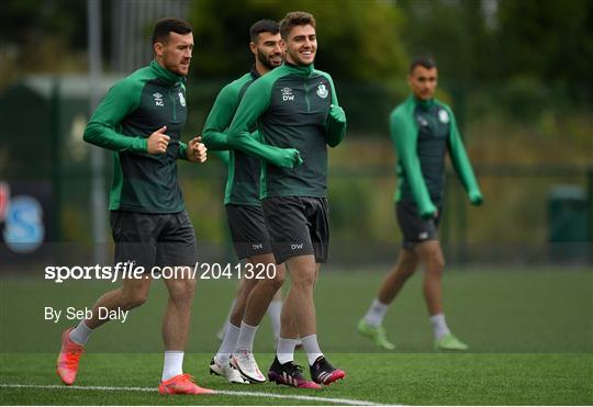 Shamrock Rovers Media Conference & Training Session Shamrock Rovers Media Conference & Training Session