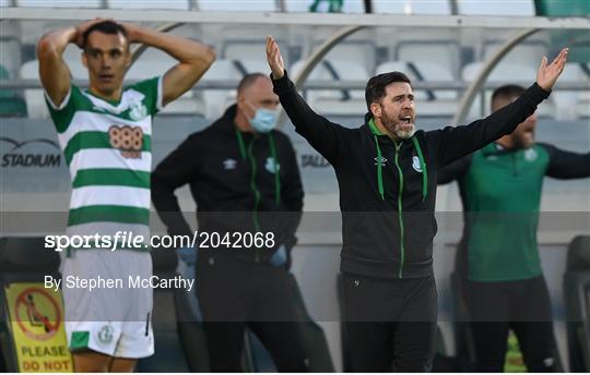 Shamrock Rovers v Slovan Bratislava - UEFA Champions League First Qualifying Round Second Leg