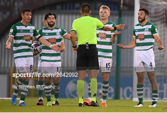 Shamrock Rovers v Slovan Bratislava - UEFA Champions League First Qualifying Round Second Leg Shamrock Rovers v Slovan Bratislava - UEFA Champions League First Qualifying Round Second Leg