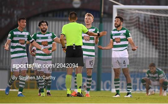 Shamrock Rovers v Slovan Bratislava - UEFA Champions League First Qualifying Round Second Leg Shamrock Rovers v Slovan Bratislava - UEFA Champions League First Qualifying Round Second Leg