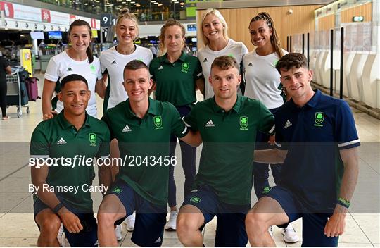 Team Ireland Athletics Team Depart for Olympic Games Team Ireland Athletics Team Depart for Olympic Games