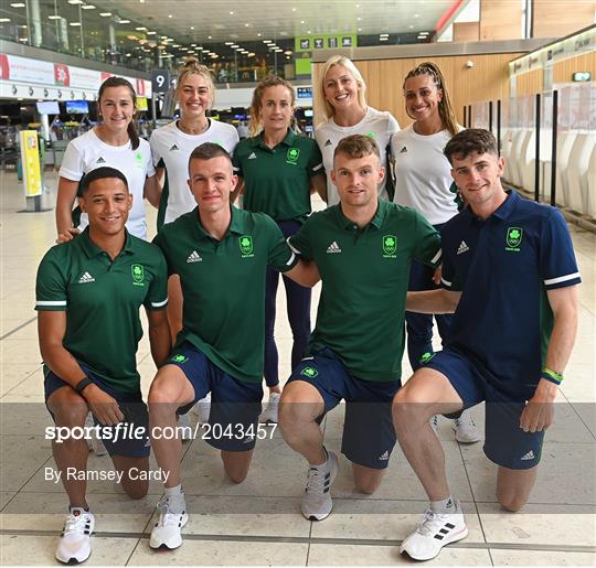 Team Ireland Athletics Team Depart for Olympic Games Team Ireland Athletics Team Depart for Olympic Games