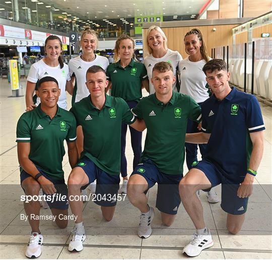 Team Ireland Athletics Team Depart for Olympic Games