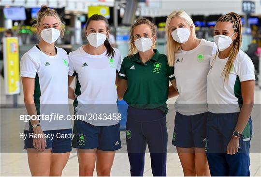 Team Ireland Athletics Team Depart for Olympic Games