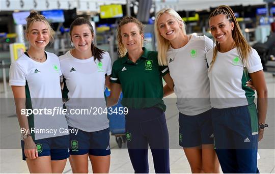 Team Ireland Athletics Team Depart for Olympic Games